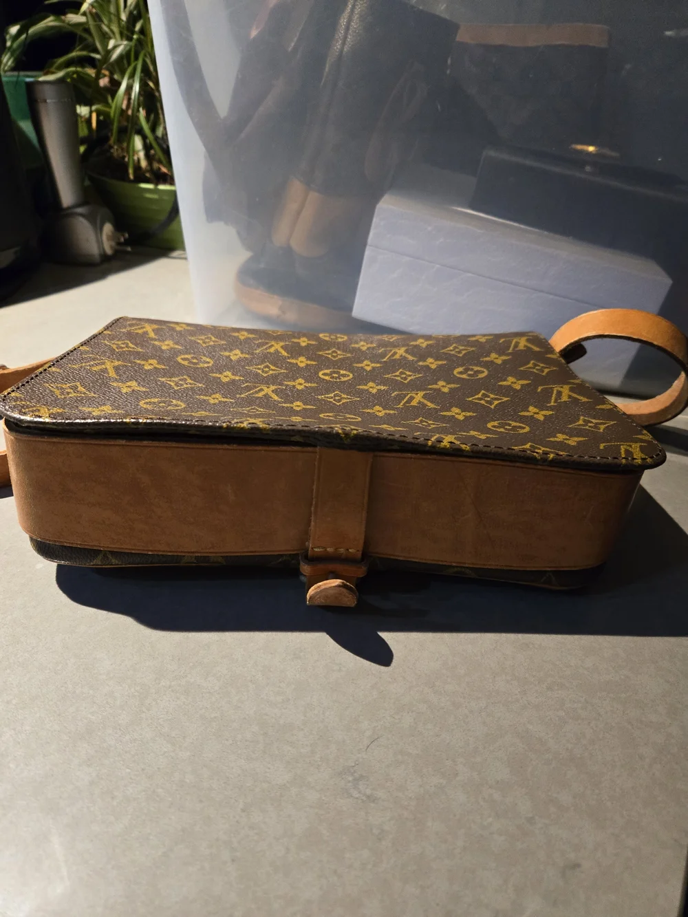Louis Vuitton Brown Monogram Canvas Messenger Bag